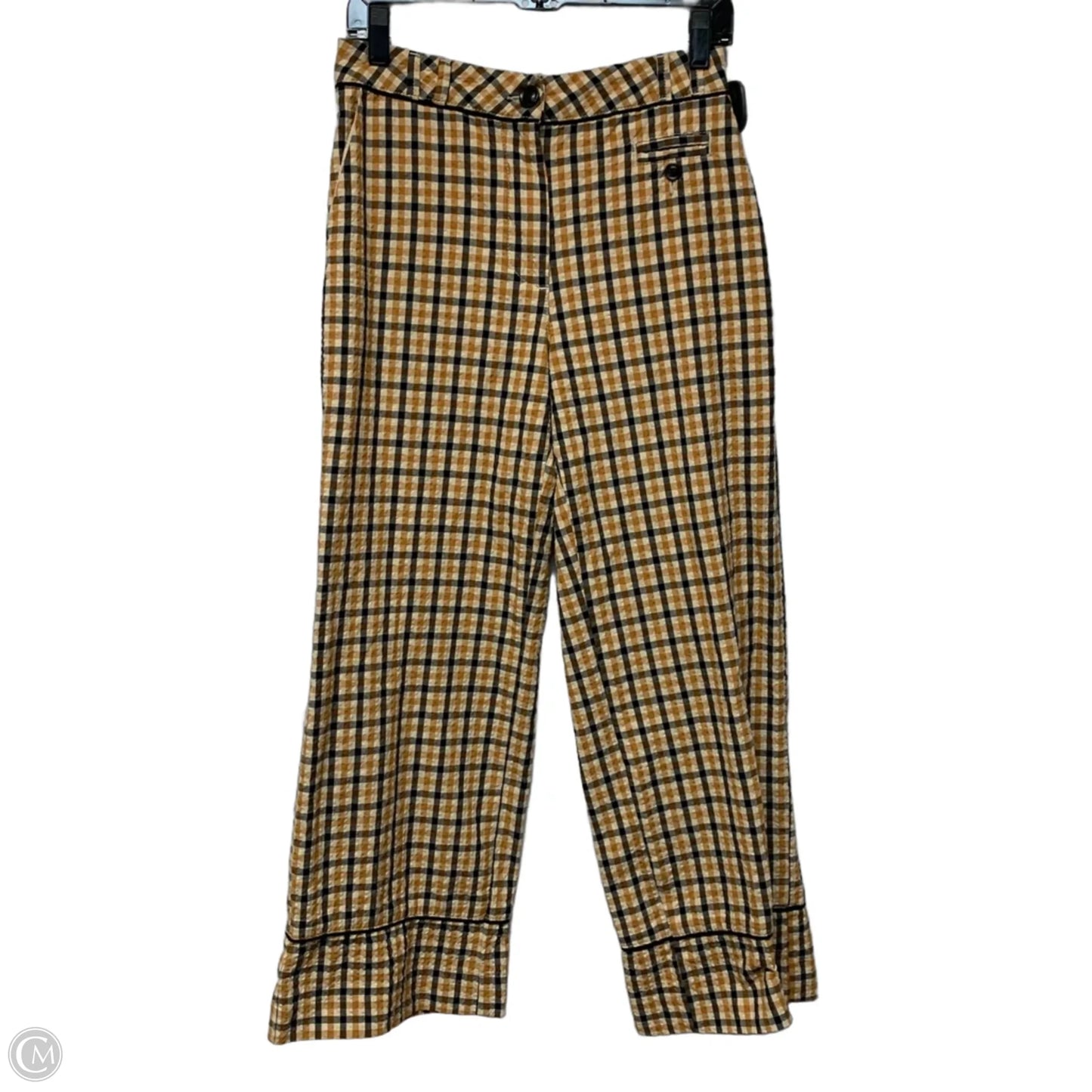 Pants Other By Maeve In Black & Yellow, Size: 2