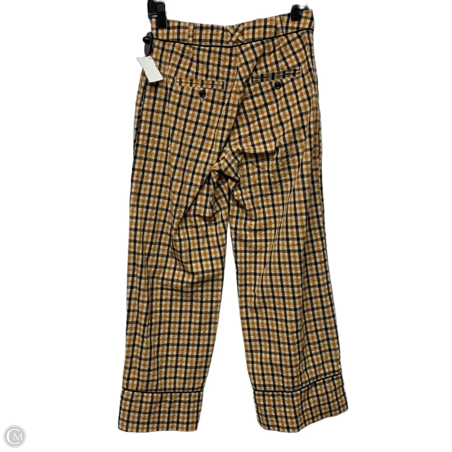 Pants Other By Maeve In Black & Yellow, Size: 2