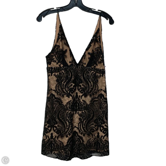 Dress Party Short By Free People In Black & Tan, Size: Xs