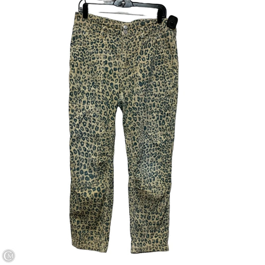 Jeans Straight By Pilcro In Animal Print, Size: 8