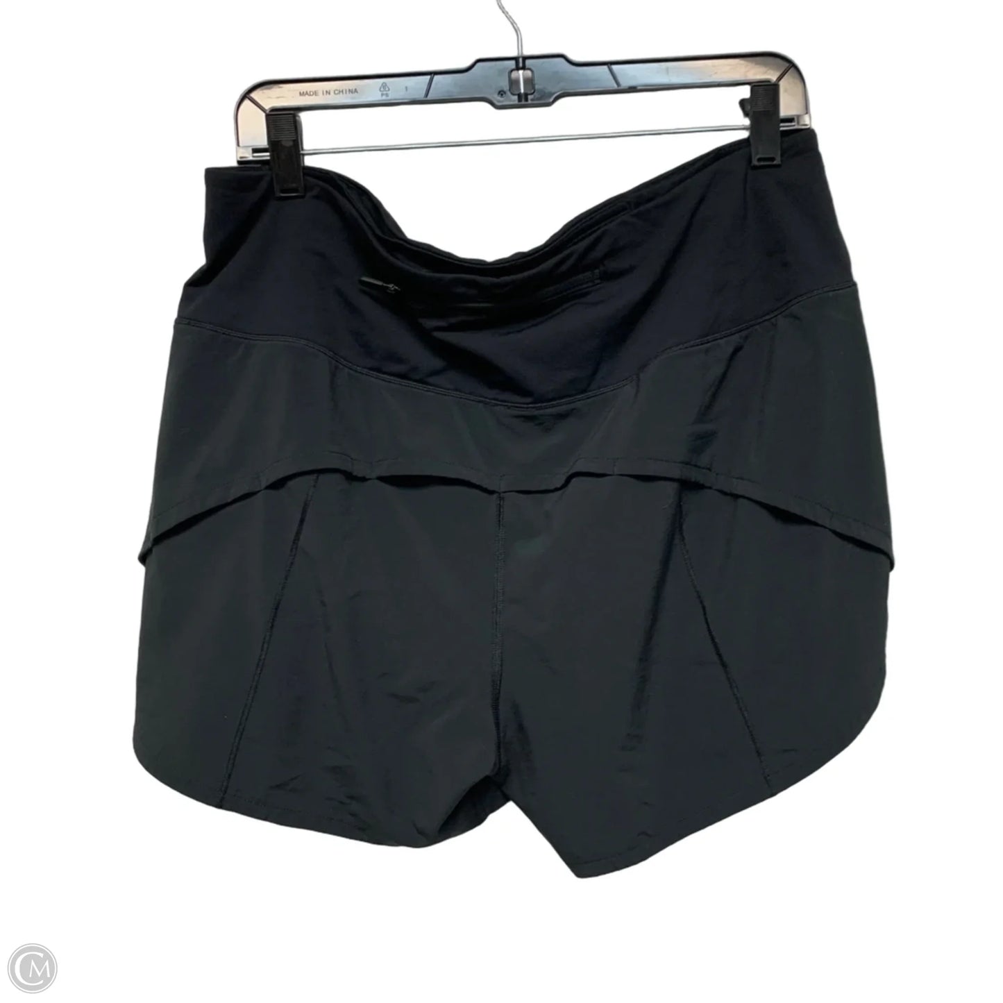Athletic Shorts By Lululemon In Black, Size: L