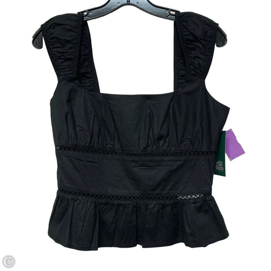 Top Sleeveless By Wild Fable In Black, Size: S