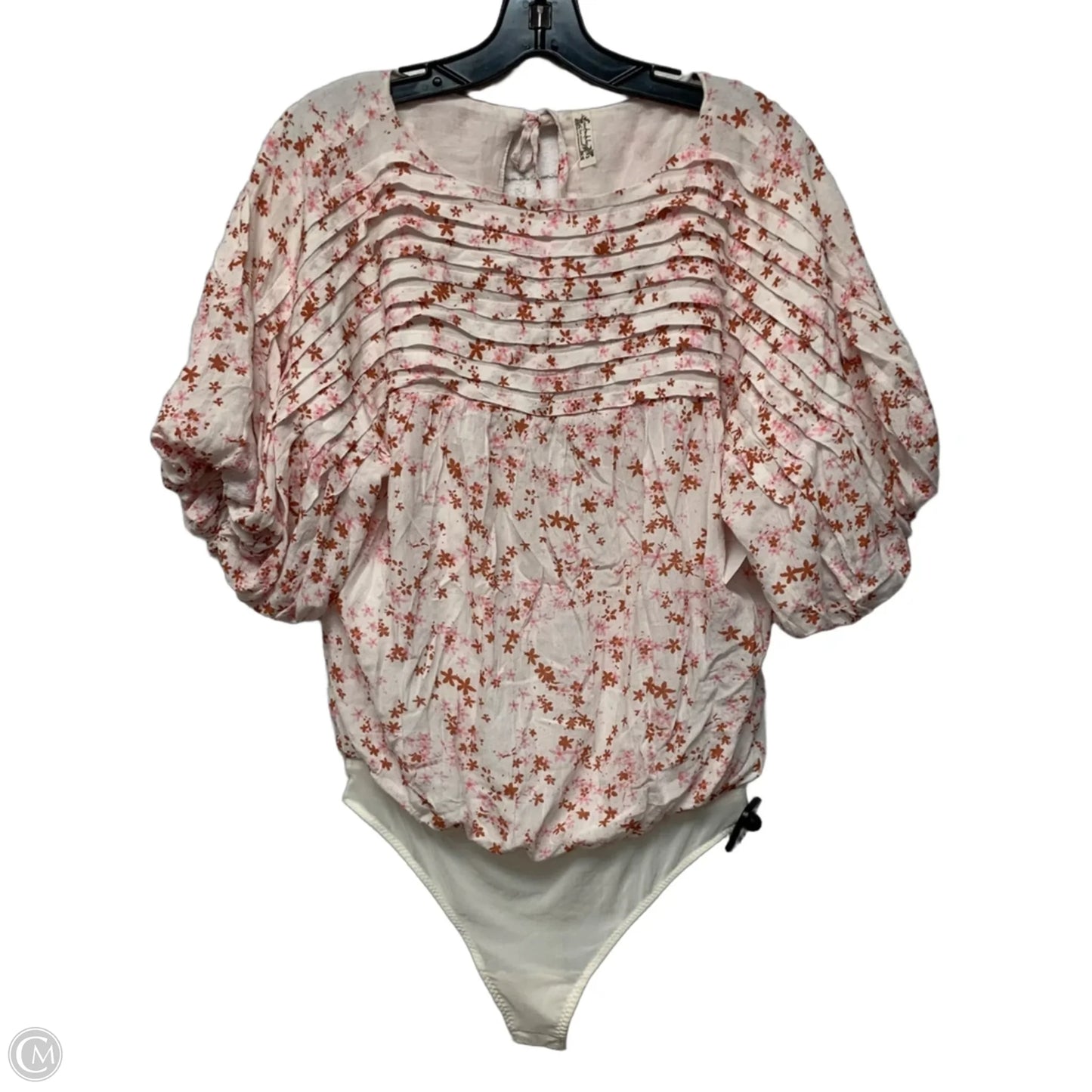 Bodysuit By Free People In Floral Print, Size: S