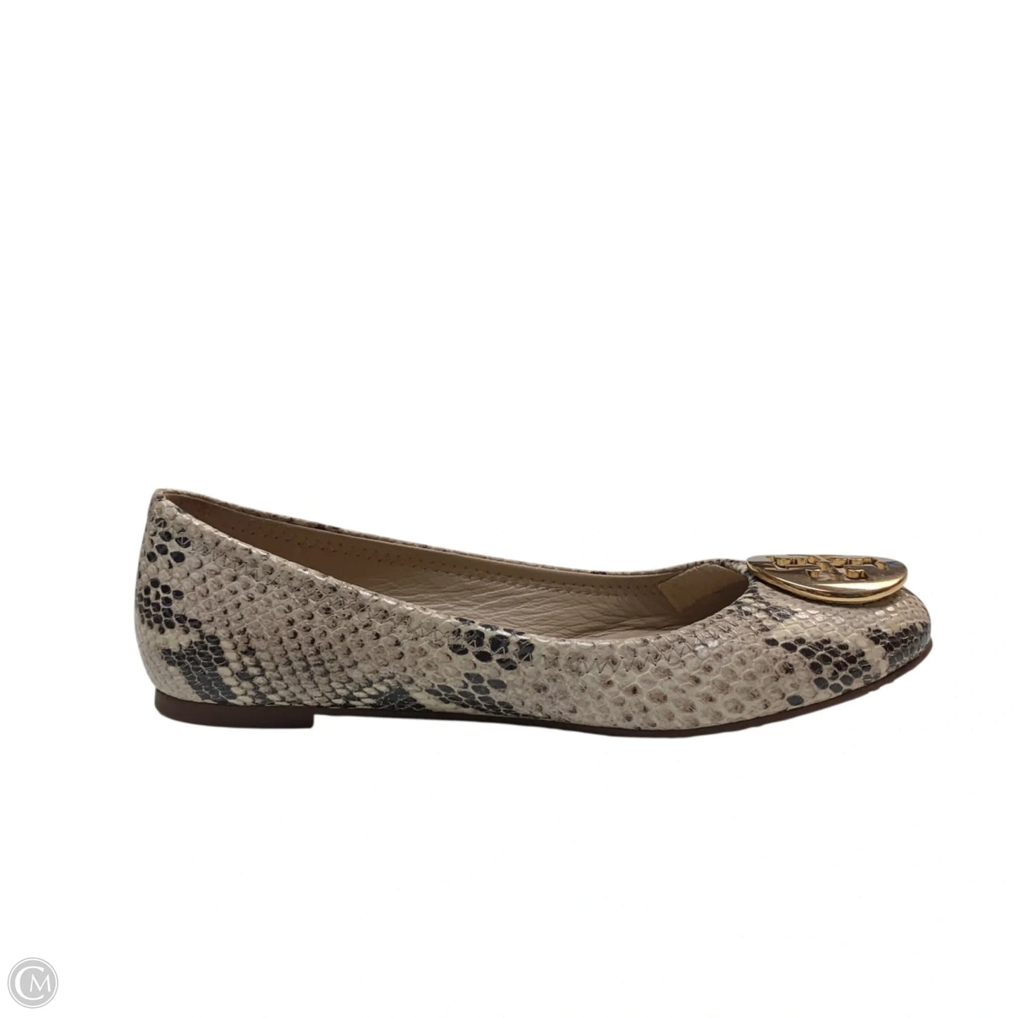 Shoes Designer By Tory Burch In Snakeskin Print, Size: 7.5