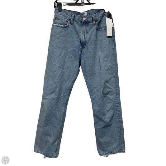 Jeans Designer By Agolde In Blue Denim, Size: 8