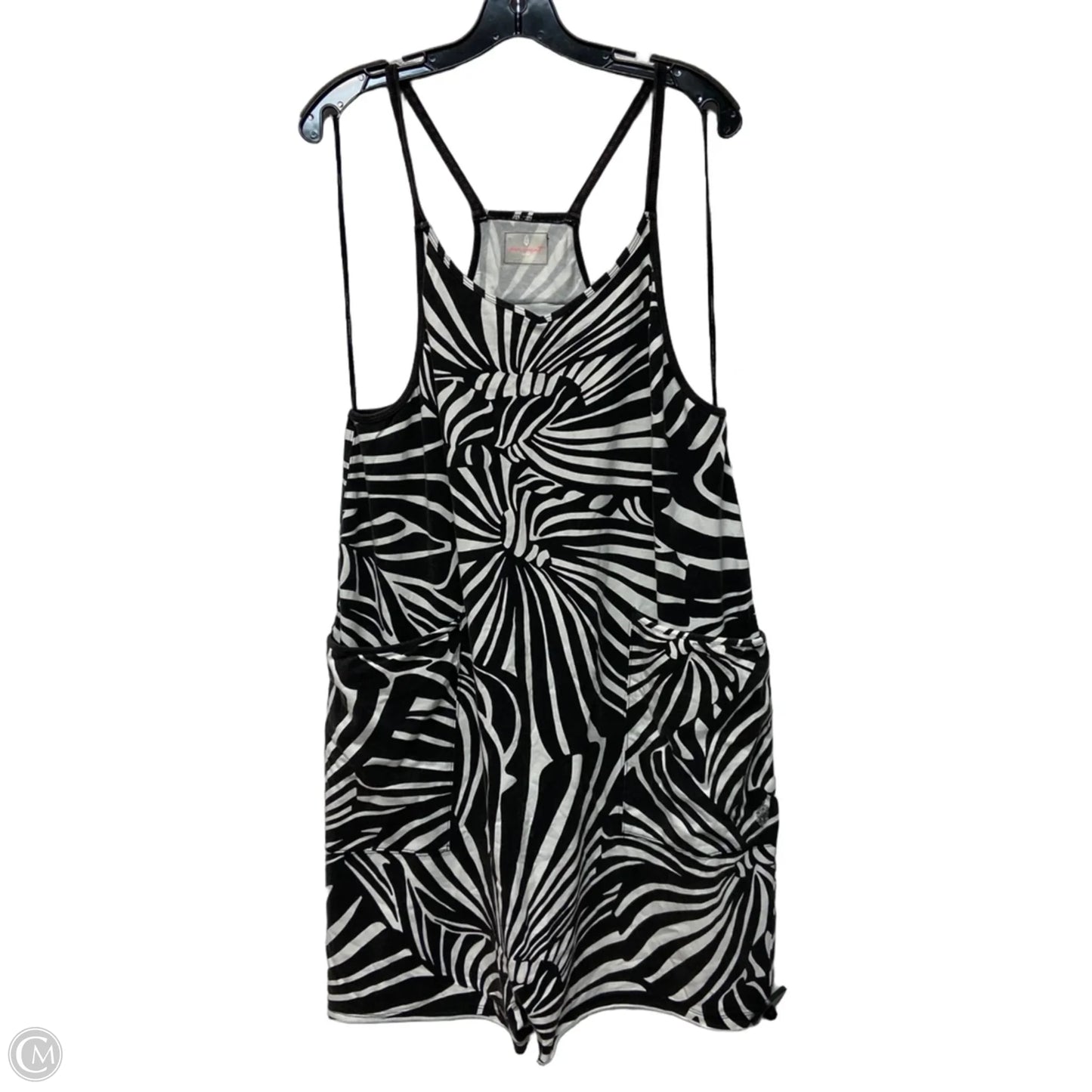 Romper By Free People In Brown & White, Size: M