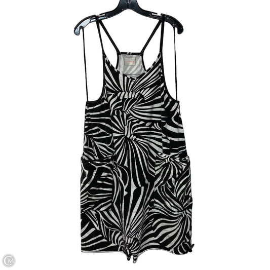 Romper By Free People In Brown & White, Size: M