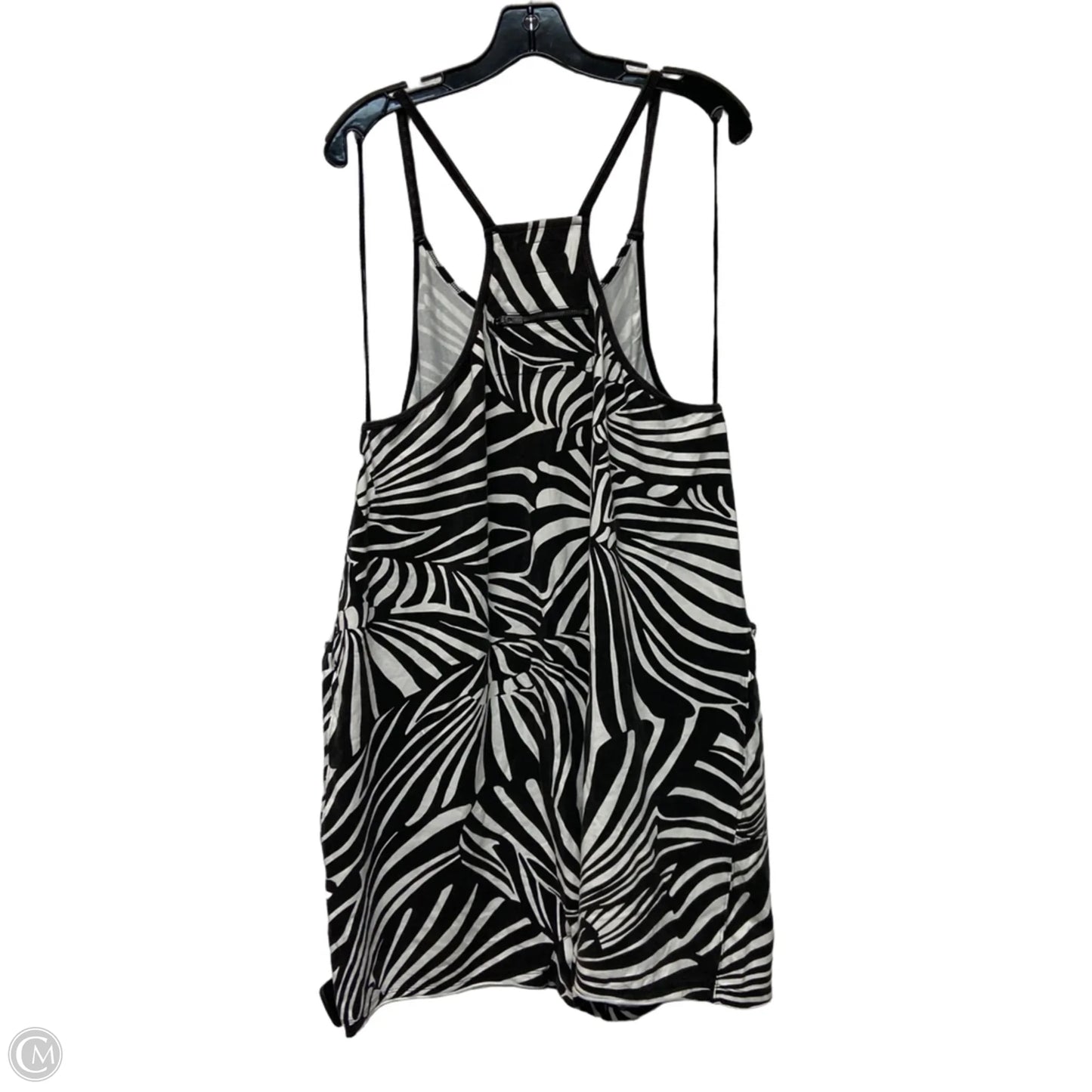 Romper By Free People In Brown & White, Size: M