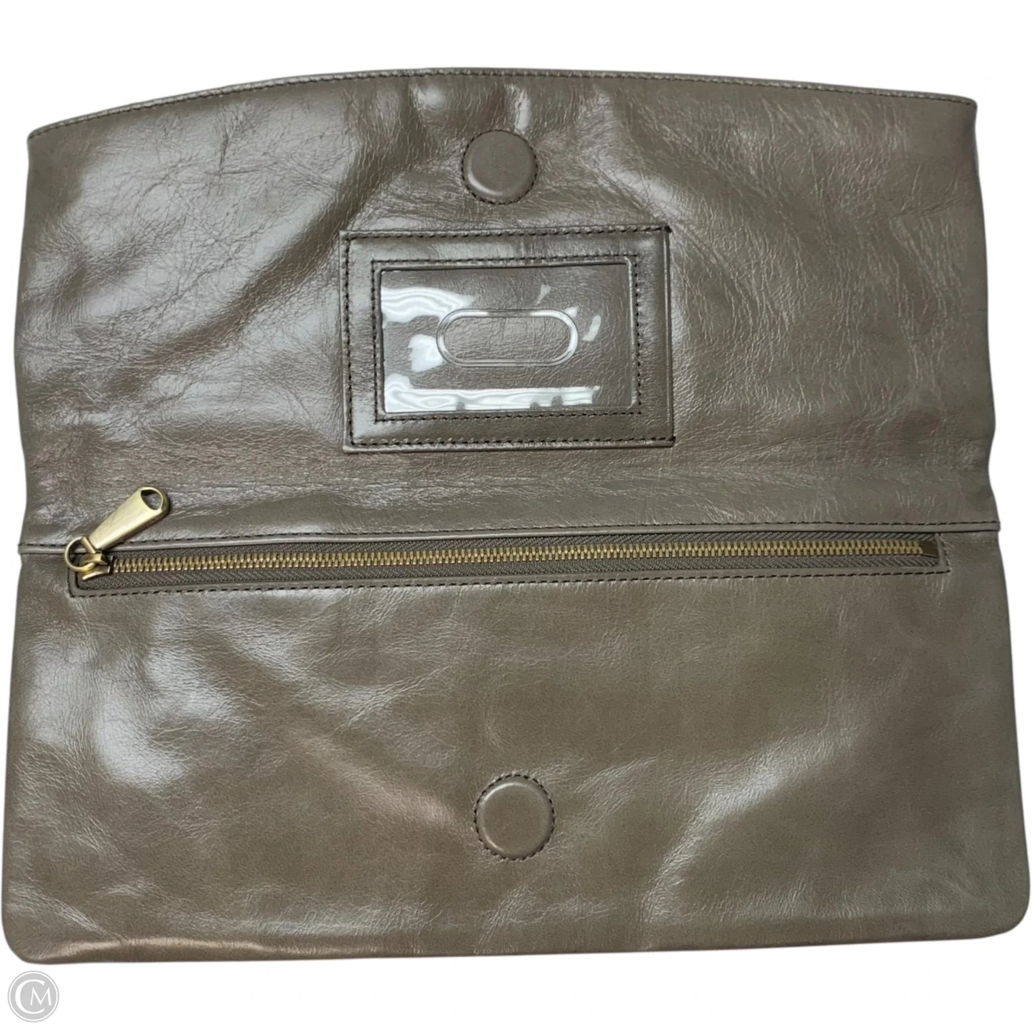 Clutch Leather By Hobo Intl, Size: Medium