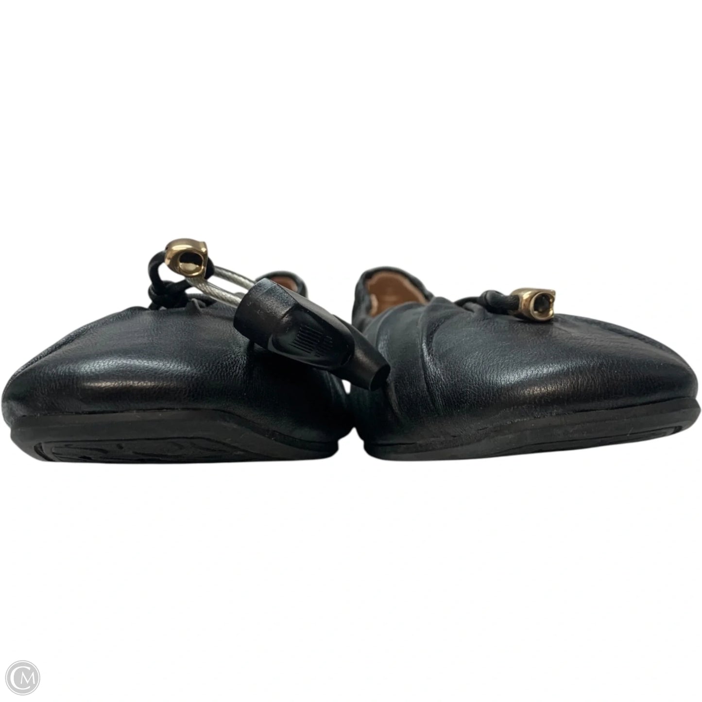 Shoes Designer By Coach In Black & Gold, Size: 8.5