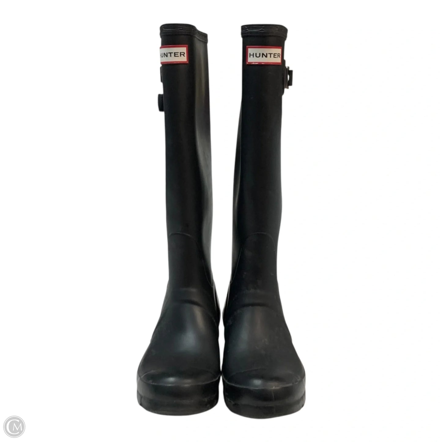 Boots Designer By Hunter In Black, Size: 6