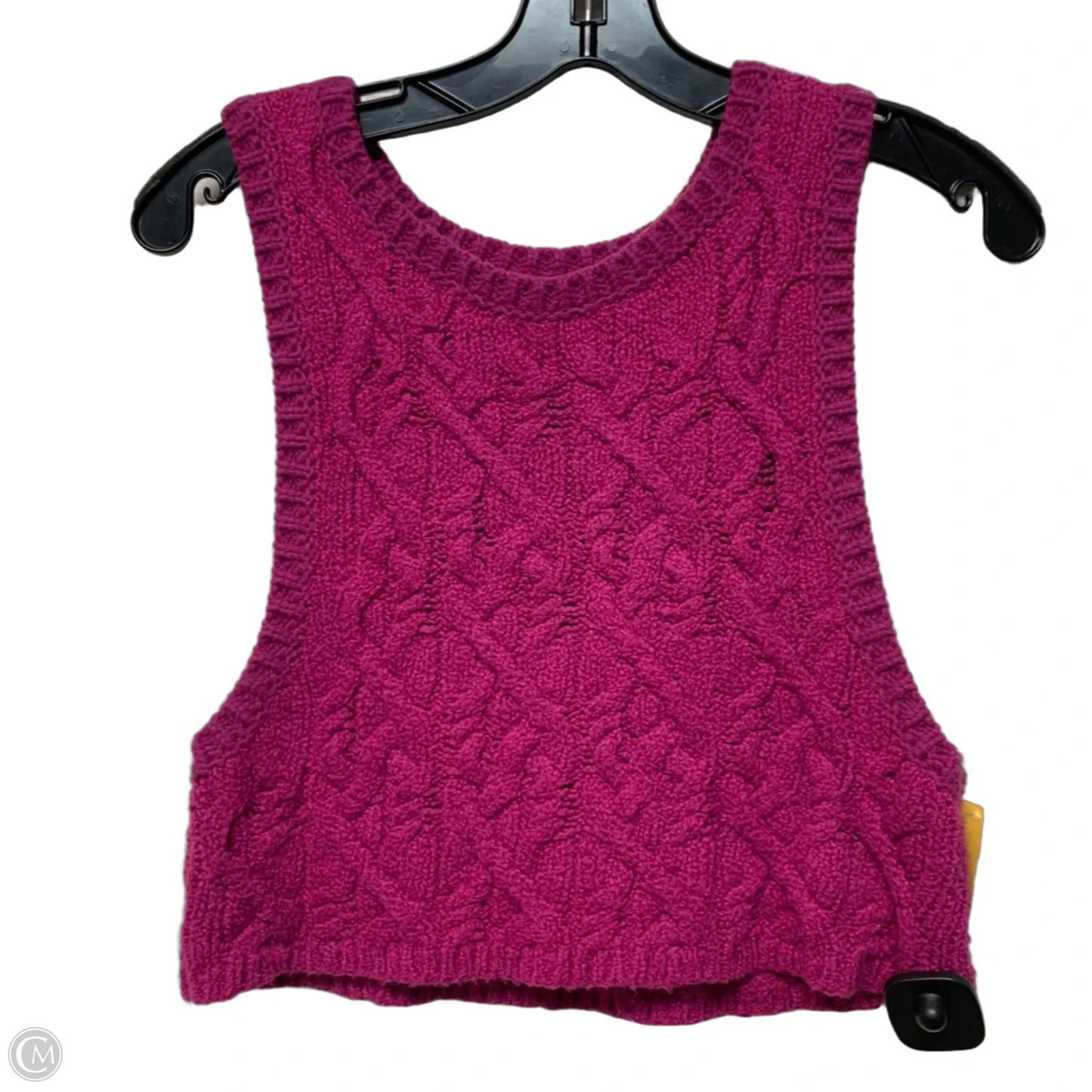 Vest Sweater By Free People In Purple, Size: S
