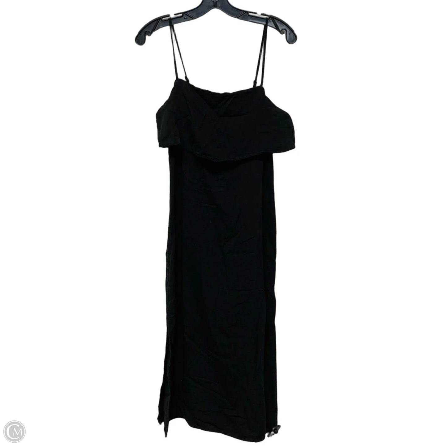 Dress Casual Midi By Anthropologie In Black, Size: S