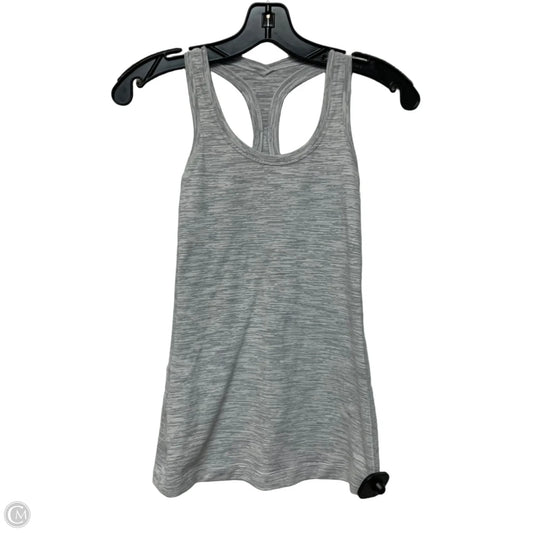 Athletic Tank Top By Lululemon In Grey, Size: S