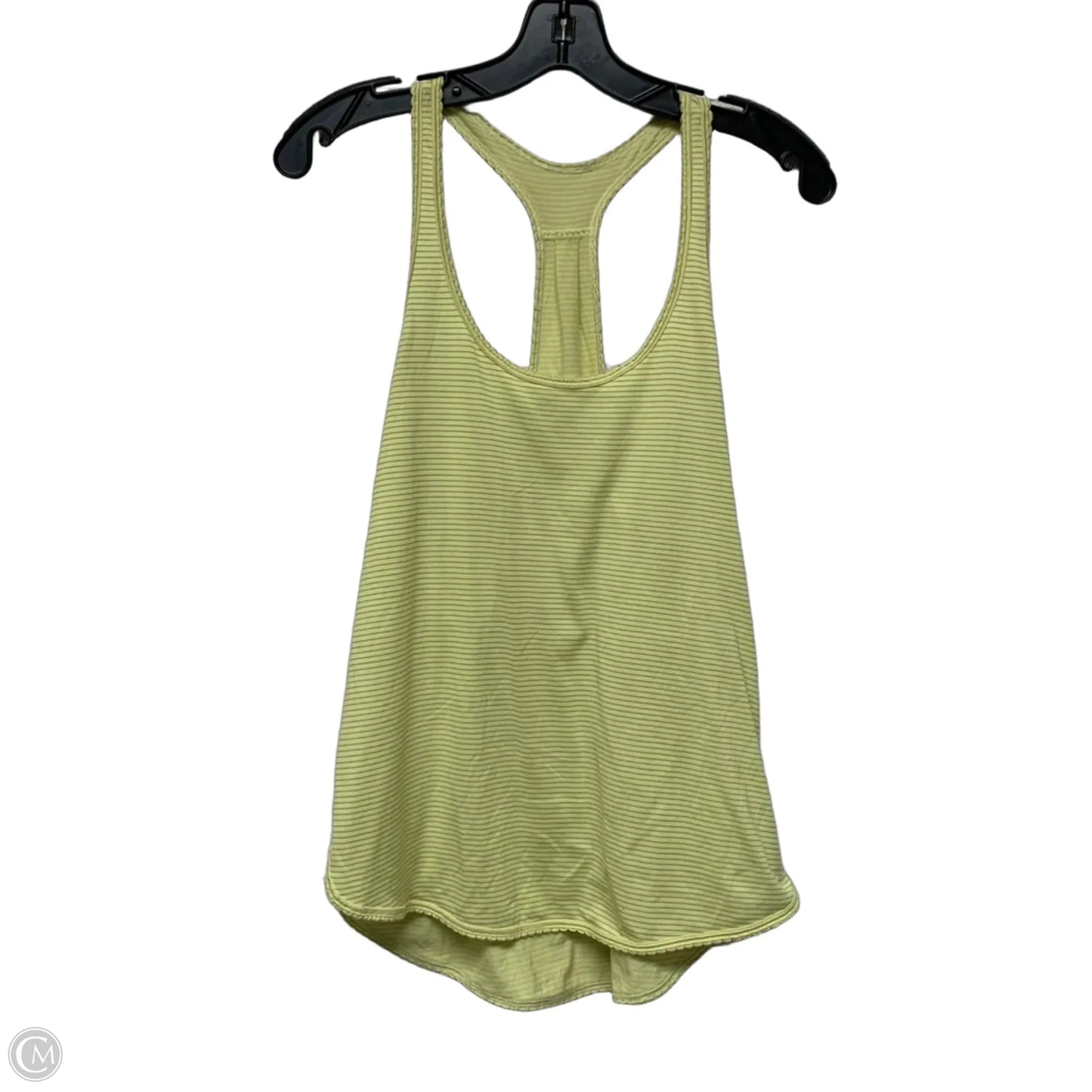 Athletic Tank Top By Lululemon In Yellow, Size: S
