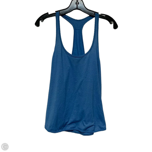 Athletic Tank Top By Lululemon In Blue, Size: S