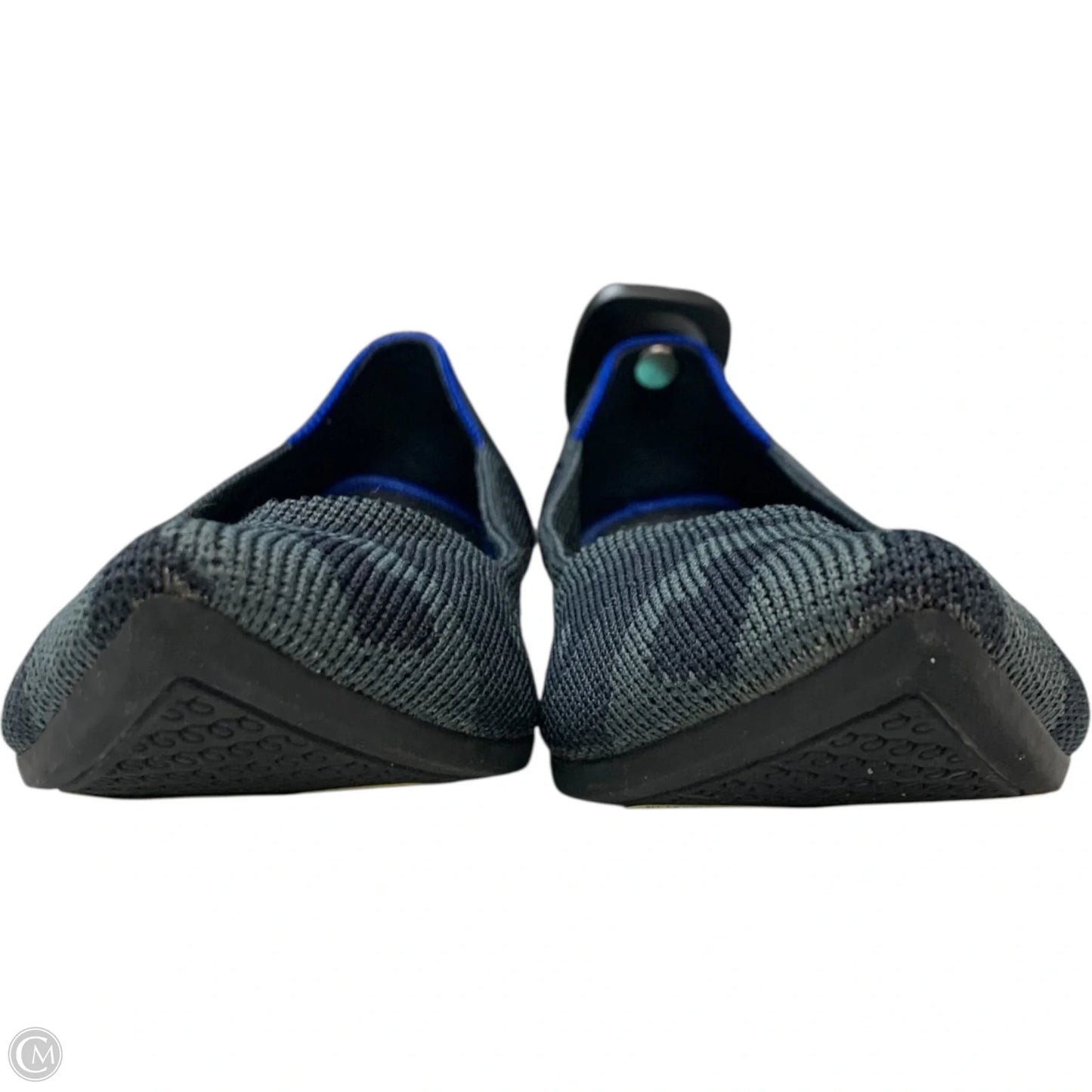 Shoes Flats By Rothys In Black & Grey, Size: 7.5