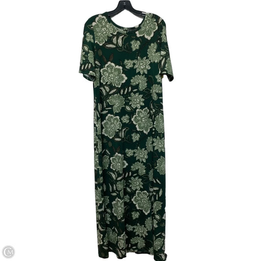 Dress Casual Maxi By Vince Camuto In Green, Size: L