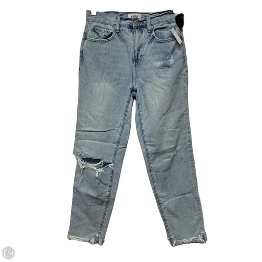 Jeans Straight By Pistola In Blue Denim, Size: 2