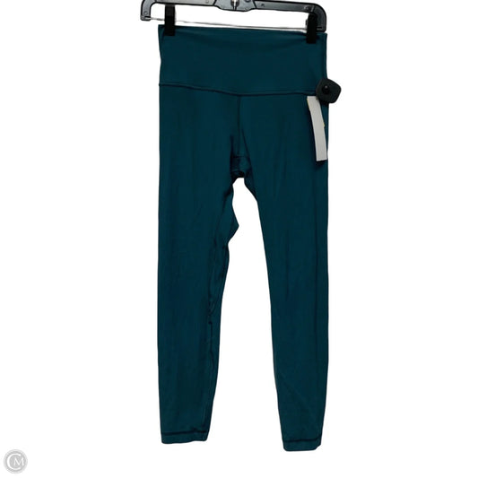 Athletic Leggings By Lululemon In Blue, Size: S