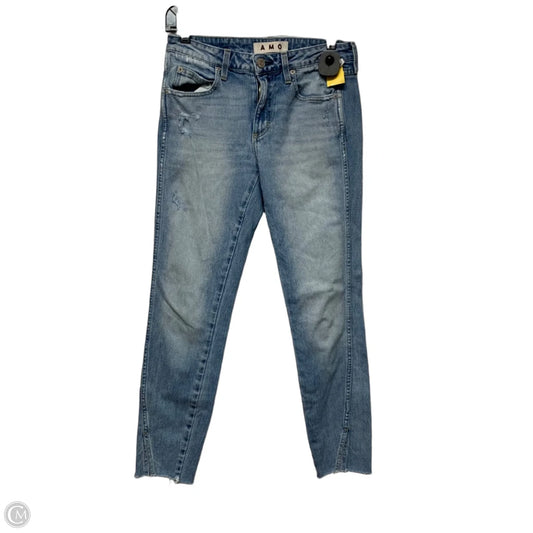 Jeans Skinny By Amo In Blue Denim, Size: 4