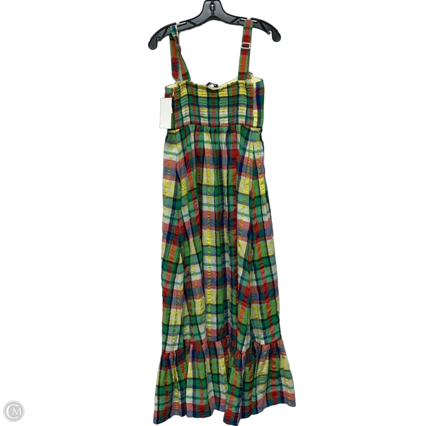 Dress Designer By Kate Spade In Checkered Pattern, Size: M