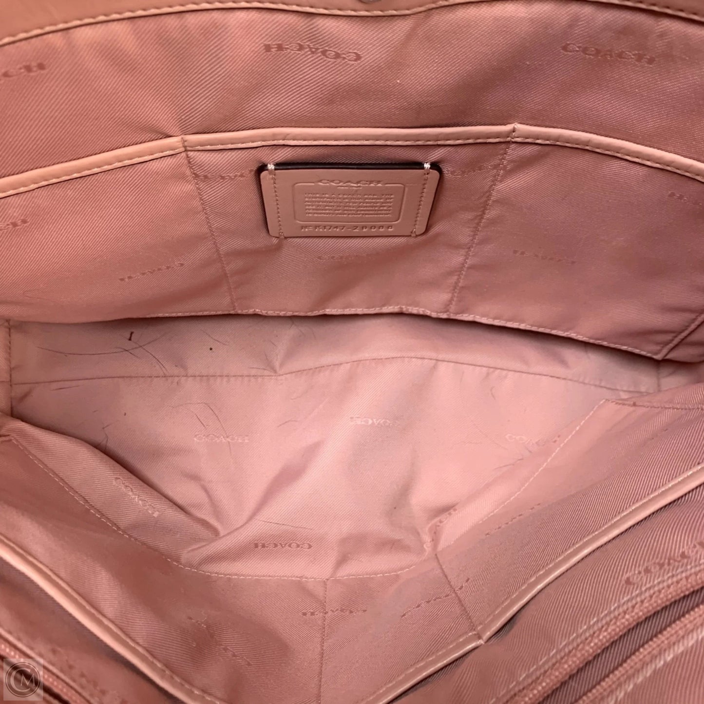 Tote Designer By Coach, Size: Large