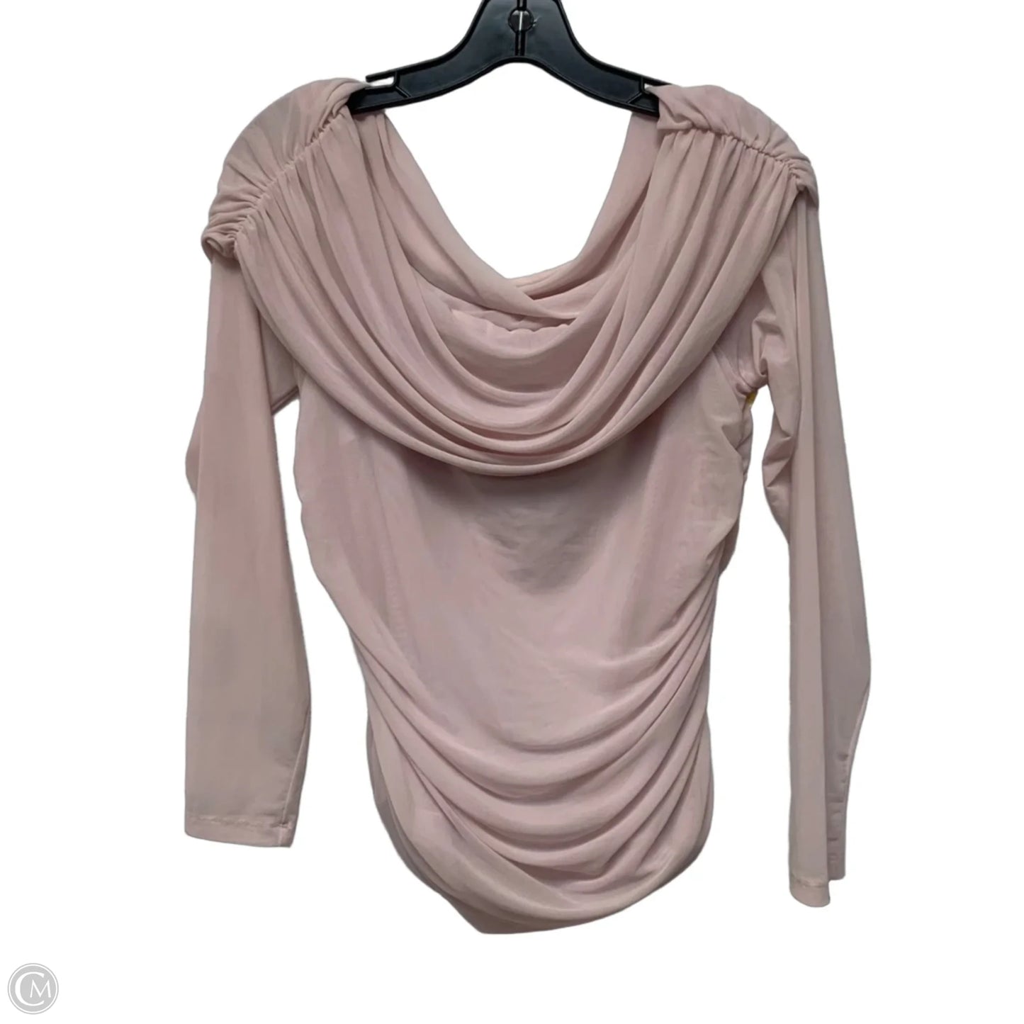 Top Long Sleeve By Maeve In Pink, Size: L