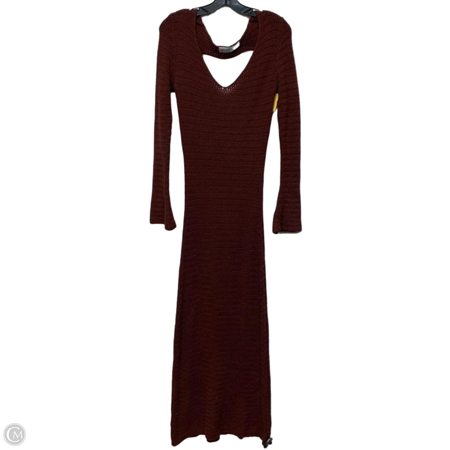 Dress Casual Maxi By Free People In Brown, Size: S