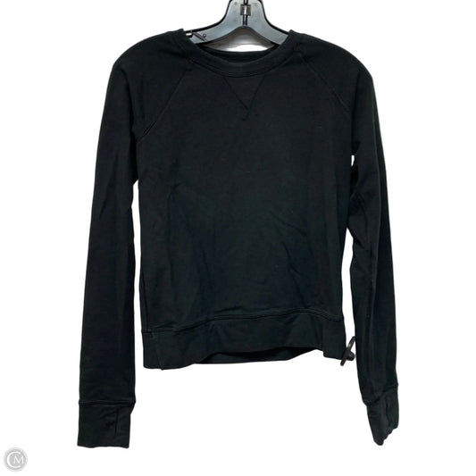 Top Long Sleeve By Lululemon In Black, Size: S