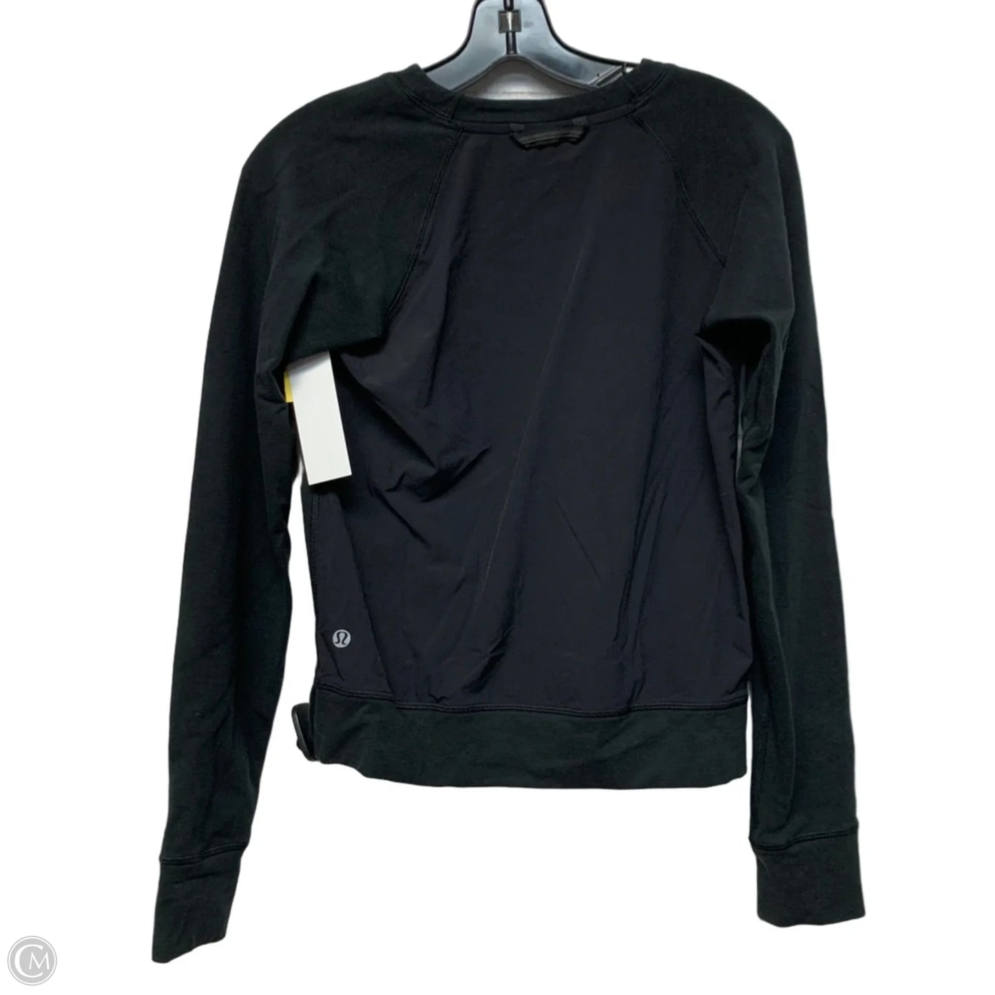 Top Long Sleeve By Lululemon In Black, Size: S