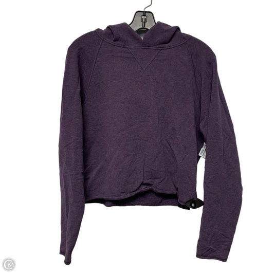 Sweatshirt Hoodie By Lululemon In Purple, Size: S