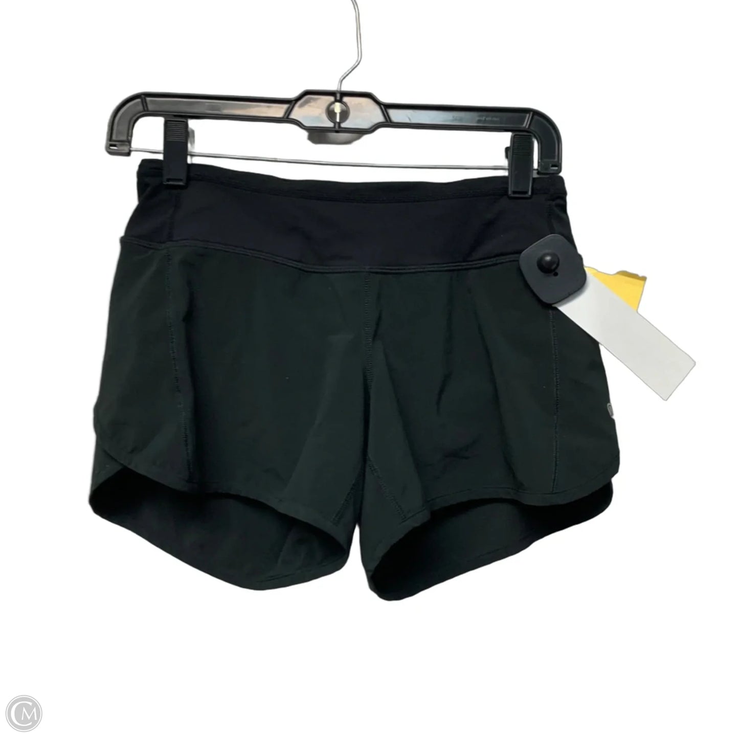 Athletic Shorts By Lululemon In Black, Size: Xs