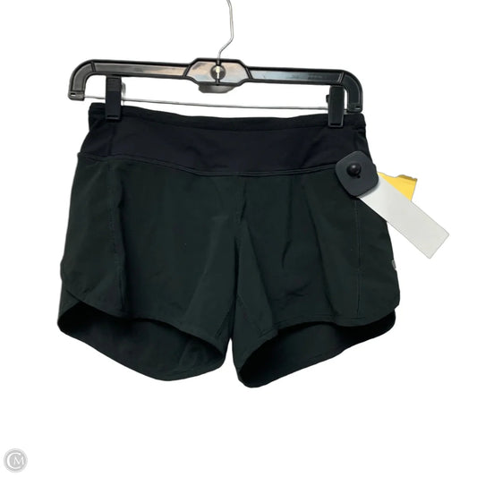 Athletic Shorts By Lululemon In Black, Size: Xs