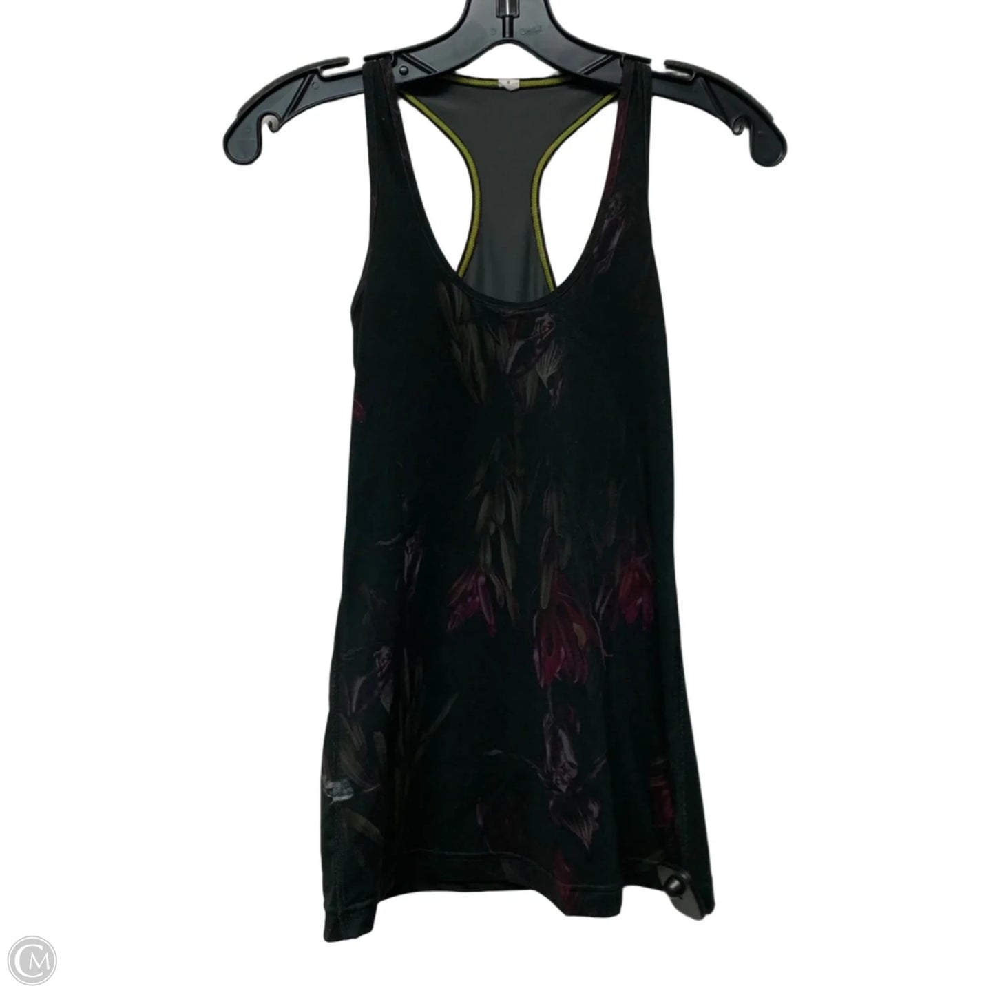 Athletic Tank Top By Lululemon In Green & Purple, Size: S