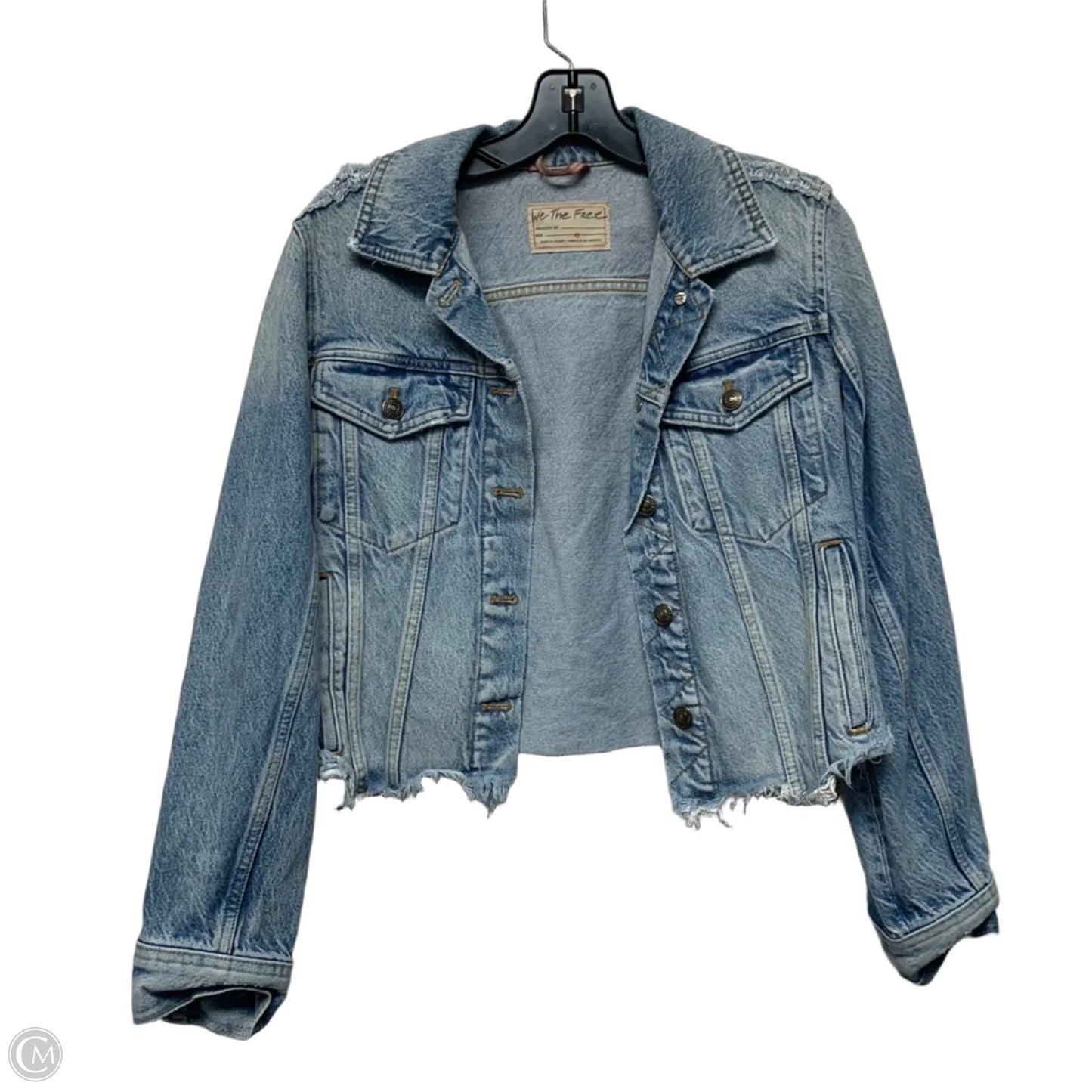 Jacket Denim By We The Free In Blue Denim, Size: Xs