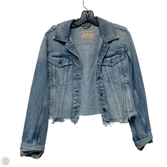 Jacket Denim By We The Free In Blue Denim, Size: Xs