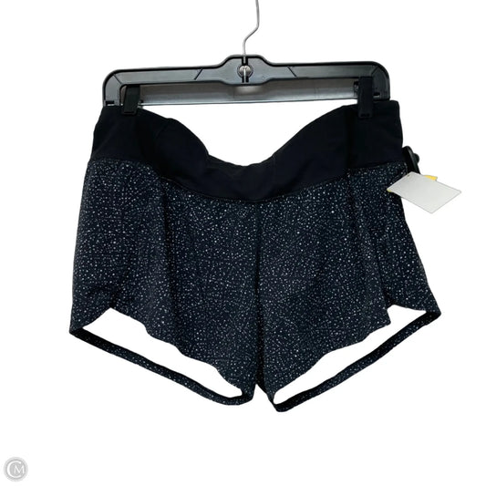 Athletic Shorts By Lululemon In Black & White, Size: M