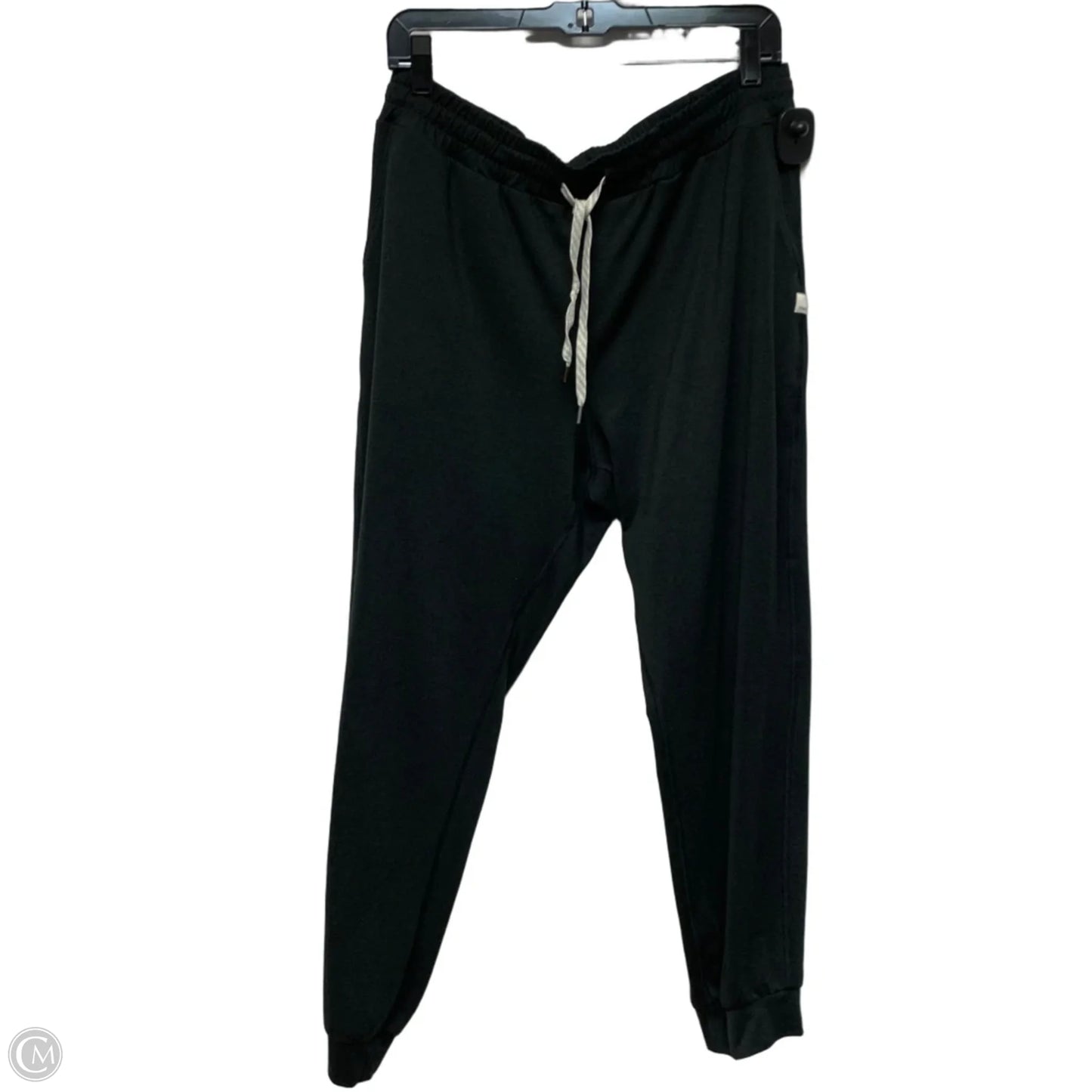 Athletic Pants By Vuori In Black & White, Size: L