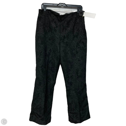 Pants Designer By Lilly Pulitzer In Black, Size: 12