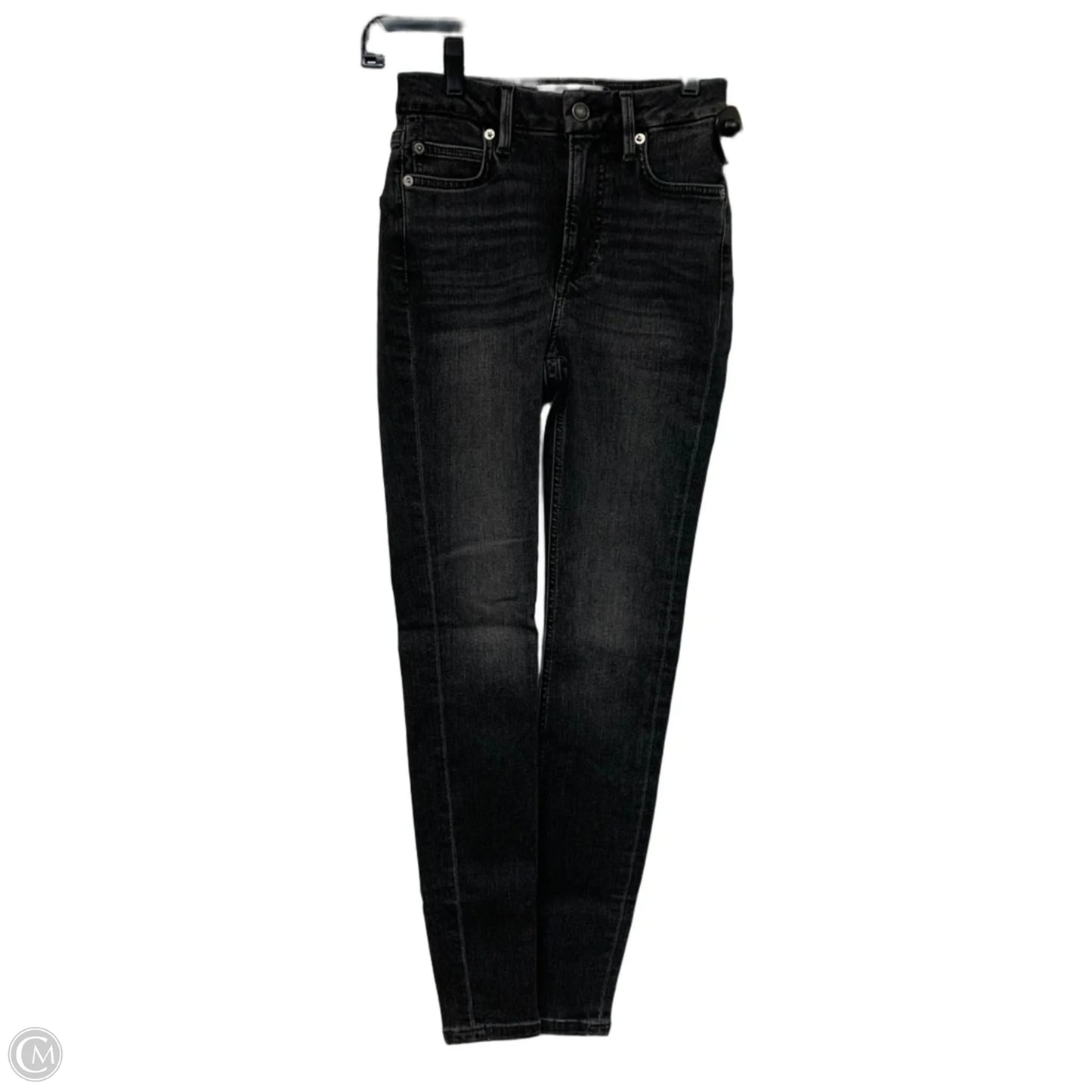 Jeans Skinny By Free People In Grey Denim, Size: 0