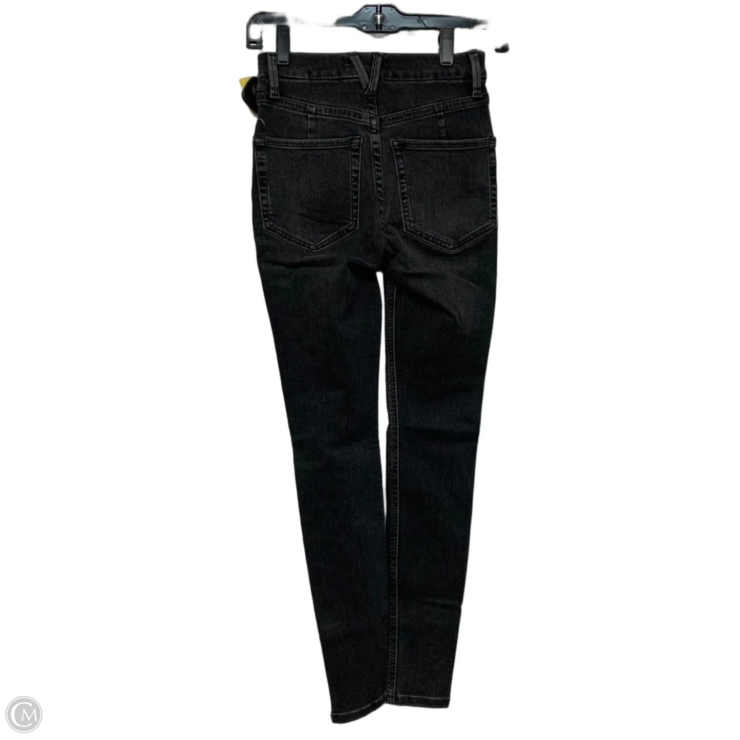 Jeans Skinny By Free People In Grey Denim, Size: 0