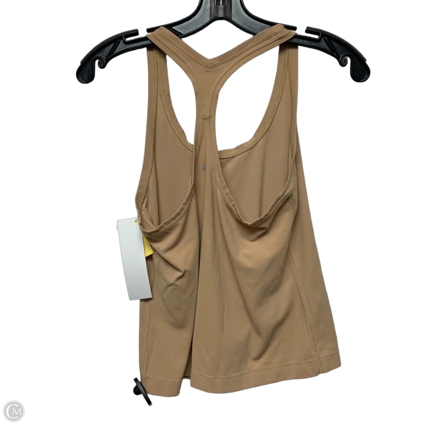 Athletic Tank Top By Lululemon In Tan, Size: M