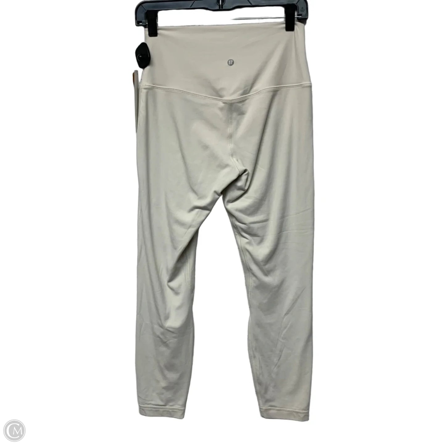 Athletic Leggings By Lululemon In Cream, Size: M