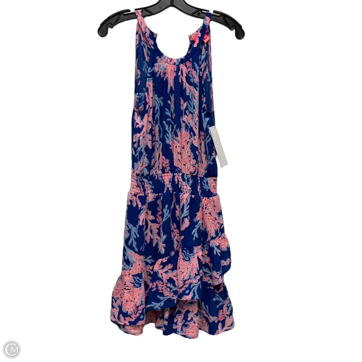 Dress Designer By Lilly Pulitzer In Blue & Pink, Size: S