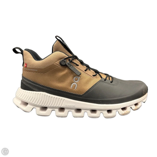 Shoes Athletic By On Cloud In Brown & Grey, Size: 7