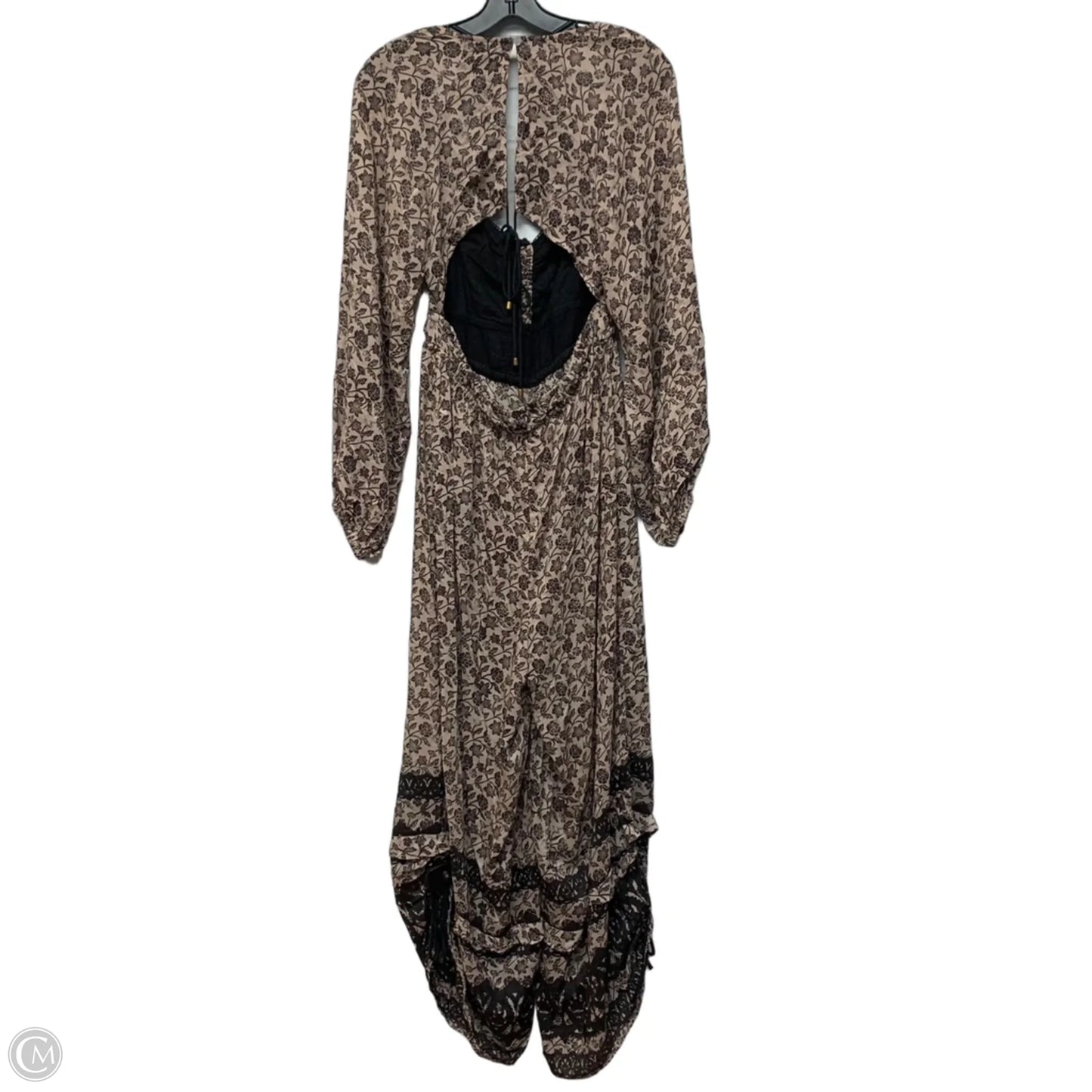 Jumpsuit By Free People In Black & Brown, Size: S