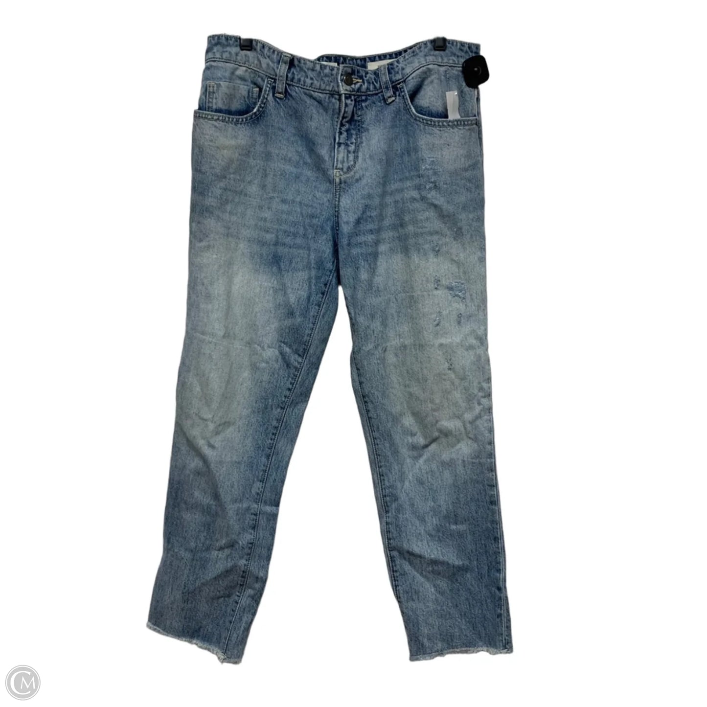Jeans Straight By Pilcro In Blue Denim, Size: 10