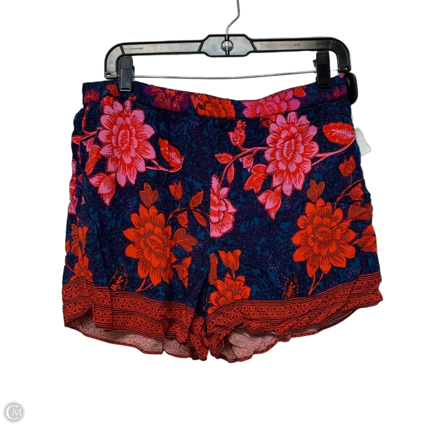 Shorts By Anthropologie In Blue & Red, Size: M
