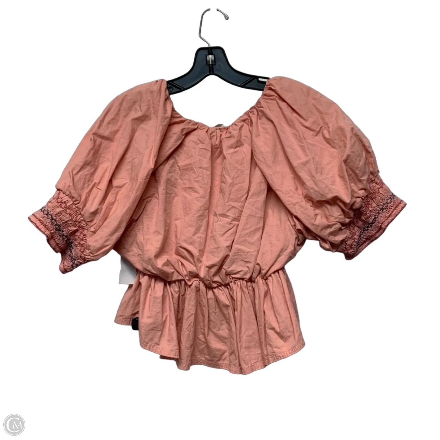 Top Short Sleeve By Free People In Pink, Size: Xs